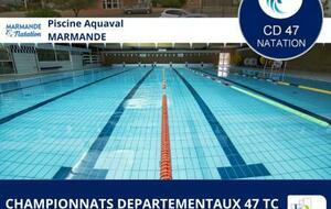 🥇Championnats Départementaux Toutes Catégories hiver - 25 M à Marmande