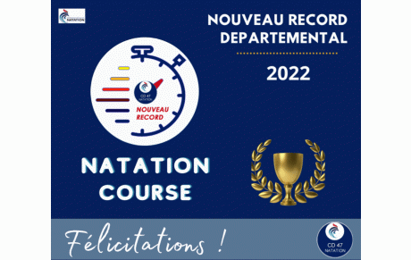 💪Nouveaux records Départementaux 